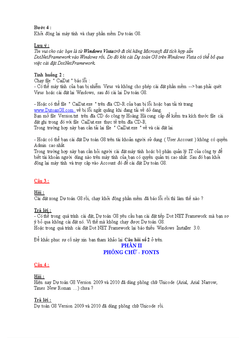 image for page 58 Câu hỏi về Dự toán G8