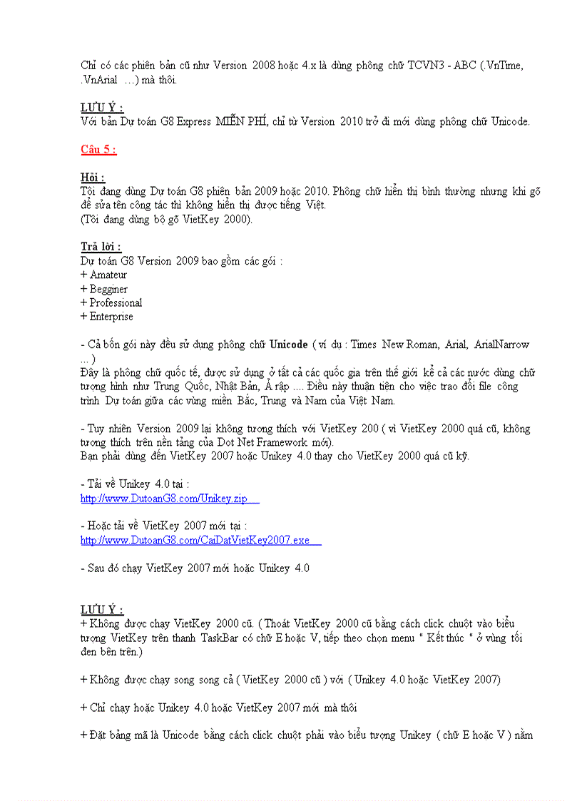 image for page 58 Câu hỏi về Dự toán G8