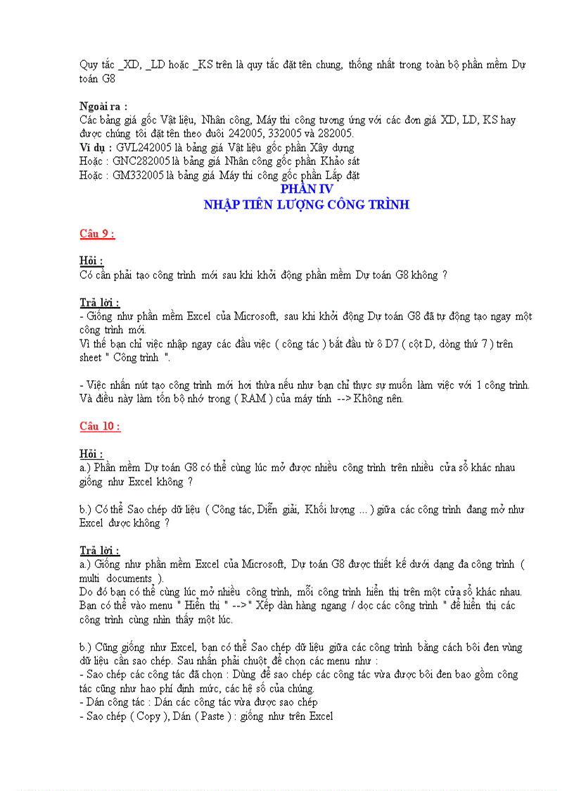 image for page 58 Câu hỏi về Dự toán G8