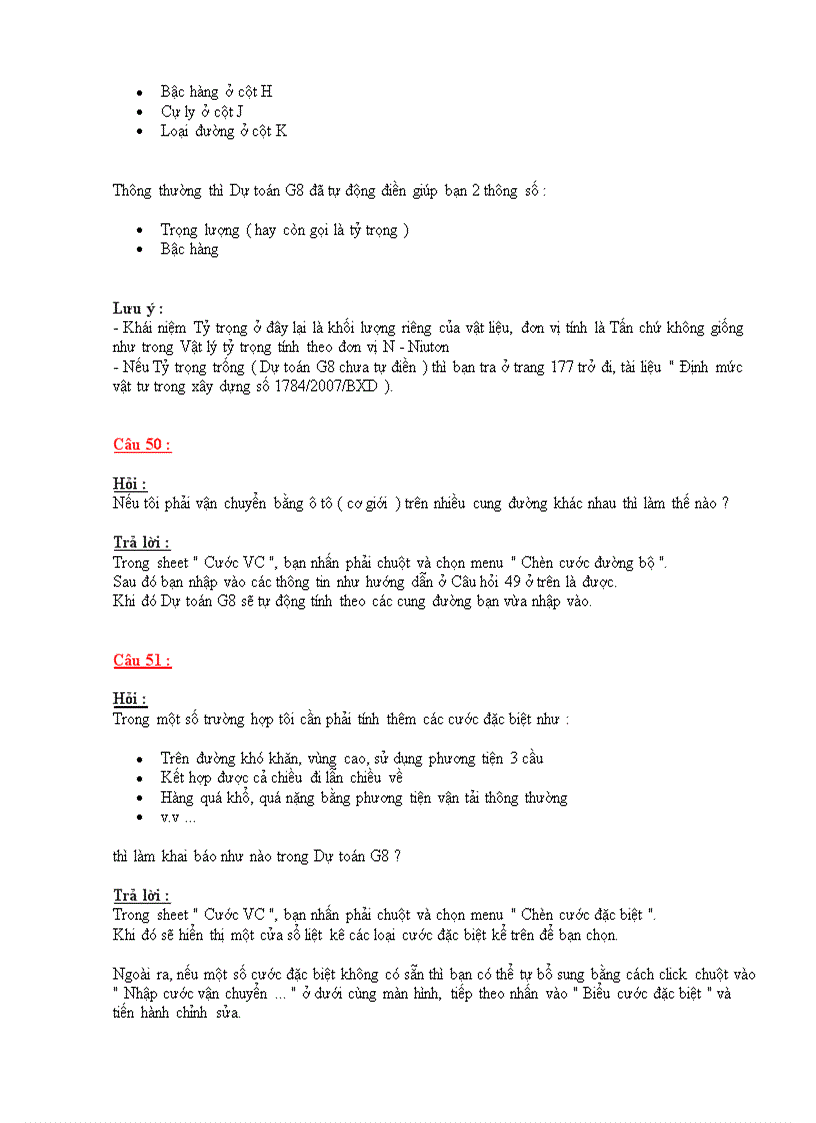 image for page 58 Câu hỏi về Dự toán G8