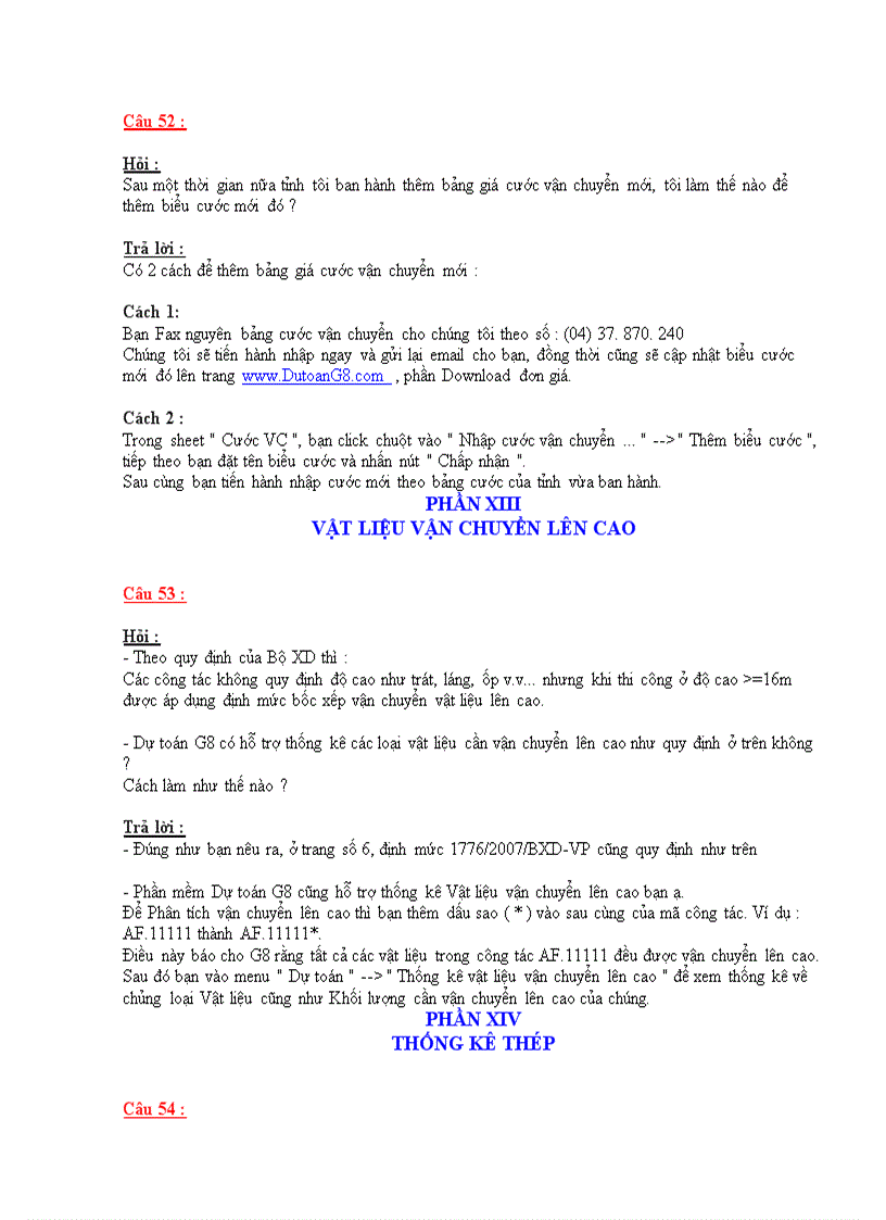 image for page 58 Câu hỏi về Dự toán G8