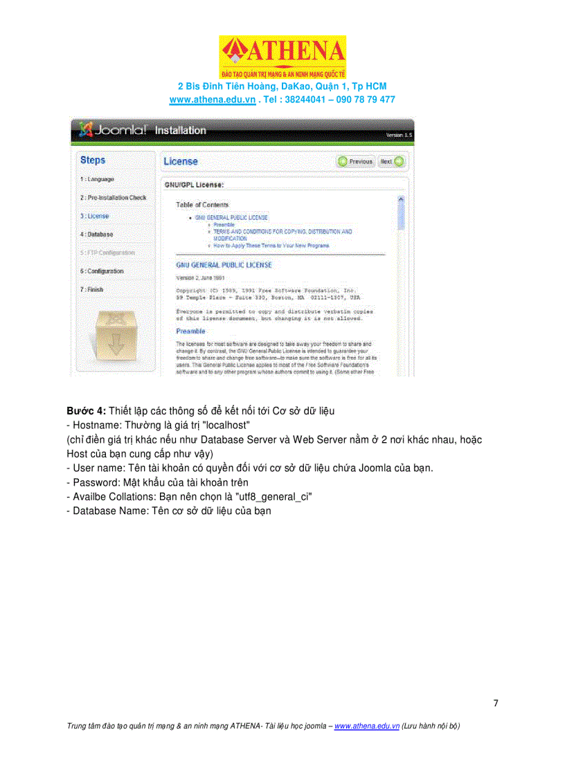 image for page Tài Liệu Tiếng Việt Sử Dụng Joomla CMS 1 5
