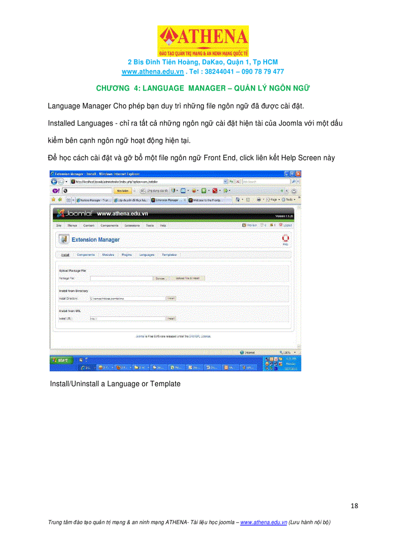 image for page Tài Liệu Tiếng Việt Sử Dụng Joomla CMS 1 5