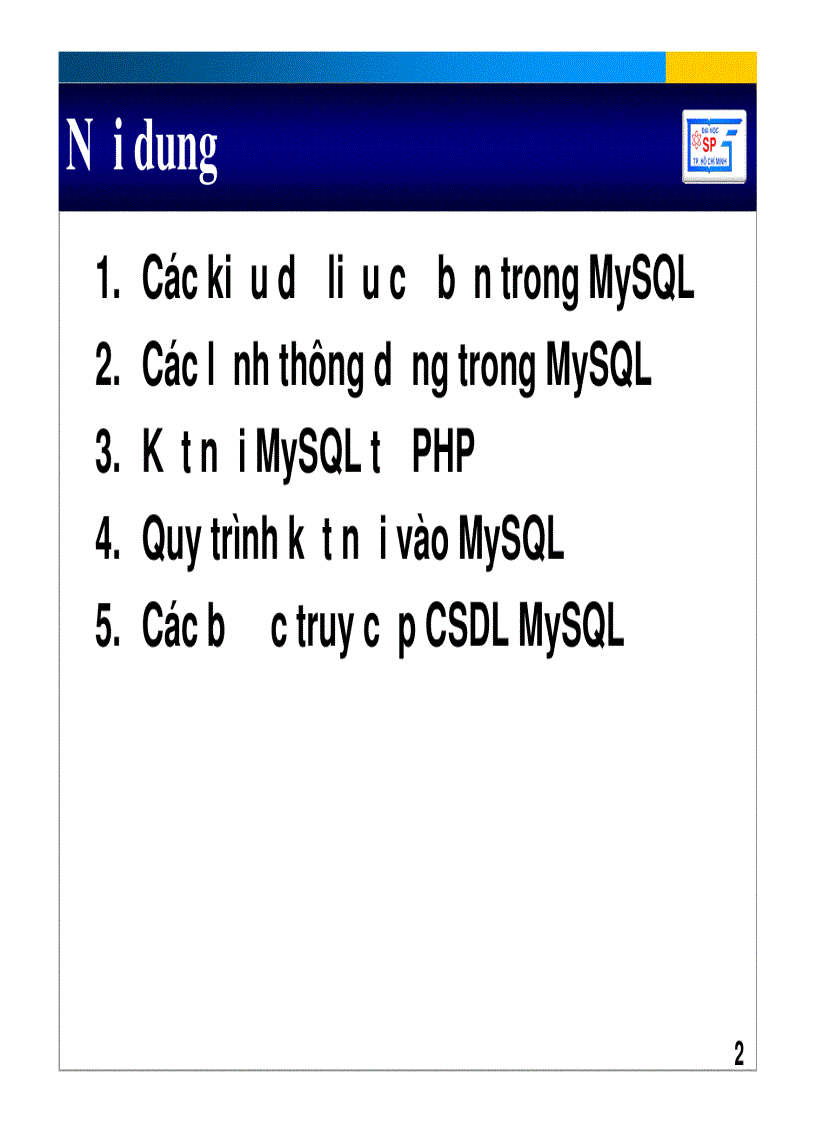 image for page Lập Trình Web PHP cơ bản đến nâng Cao ĐH Sư Phạm