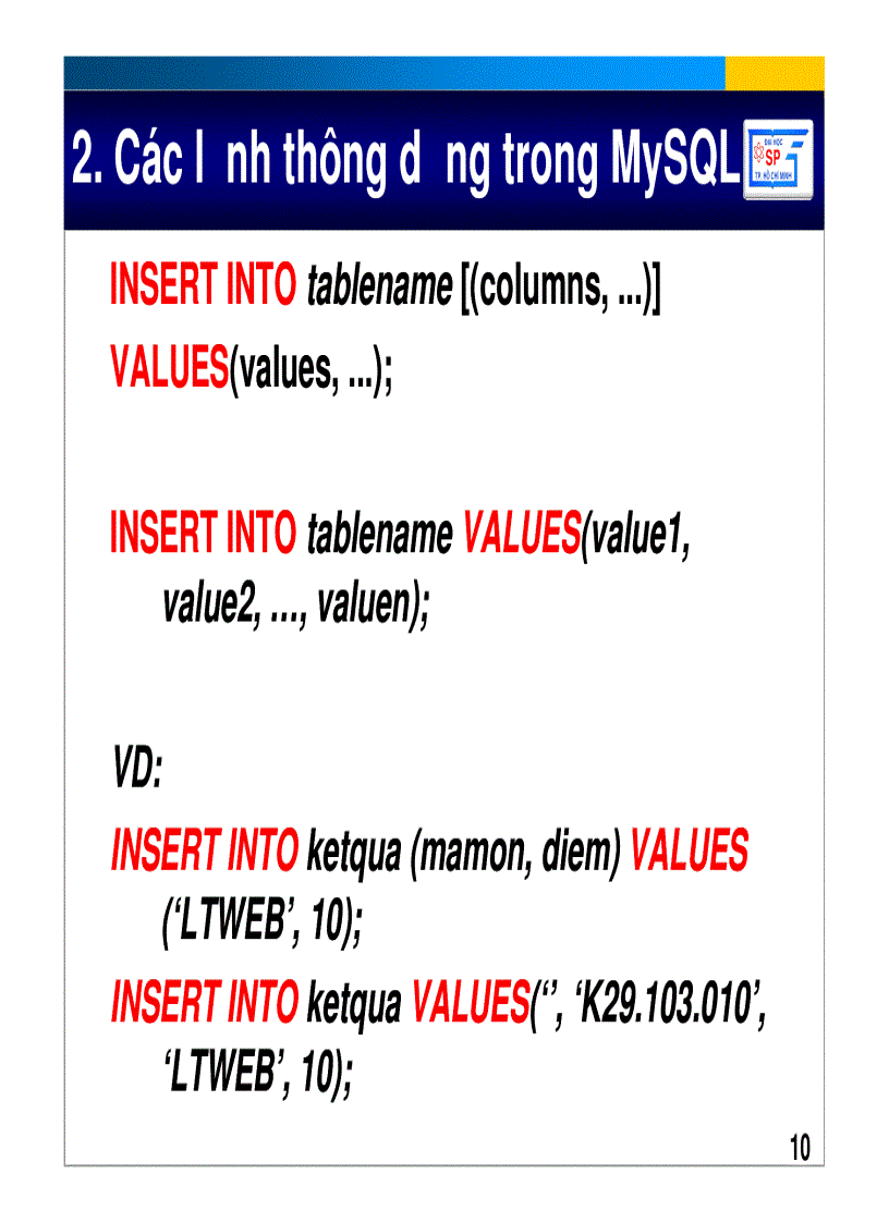 image for page Lập Trình Web PHP cơ bản đến nâng Cao ĐH Sư Phạm