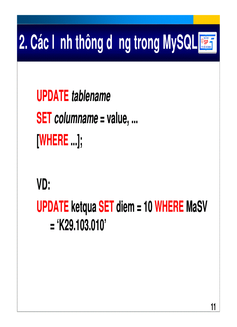 image for page Lập Trình Web PHP cơ bản đến nâng Cao ĐH Sư Phạm