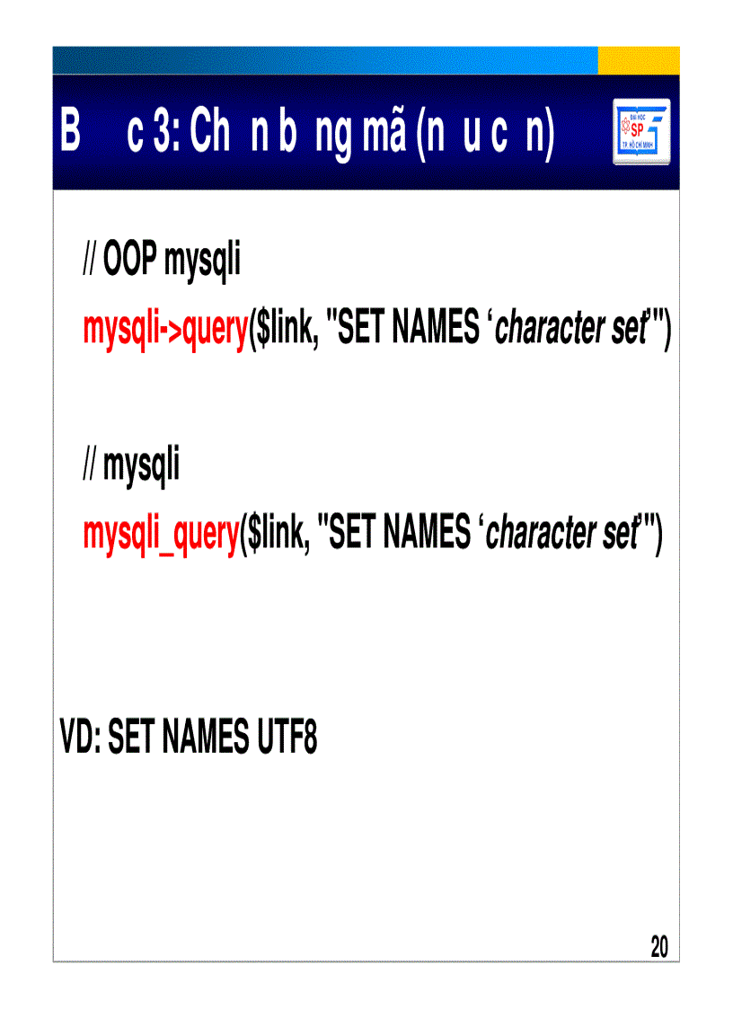 image for page Lập Trình Web PHP cơ bản đến nâng Cao ĐH Sư Phạm