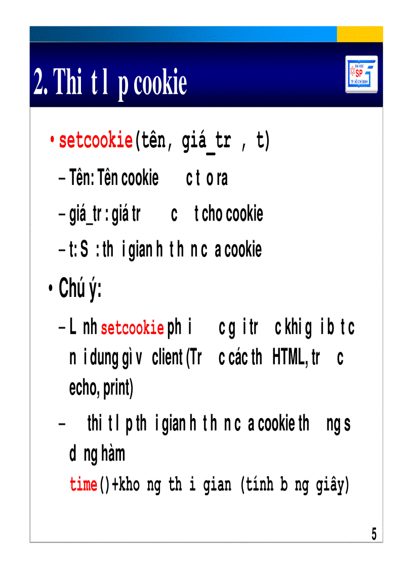 image for page Lập Trình Web PHP cơ bản đến nâng Cao ĐH Sư Phạm 1