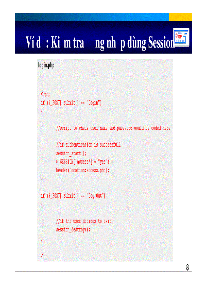 image for page Lập Trình Web PHP cơ bản đến nâng Cao ĐH Sư Phạm 1