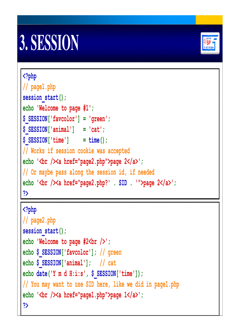 image for page Lập Trình Web PHP cơ bản đến nâng Cao ĐH Sư Phạm 1