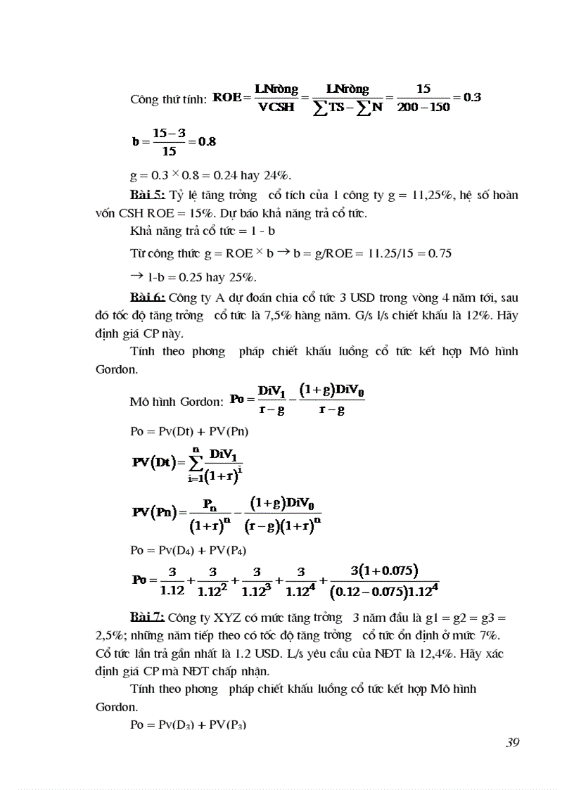image for page 200 câu hỏi trắc nghiệm phân tích và đầu tư chứng khoán