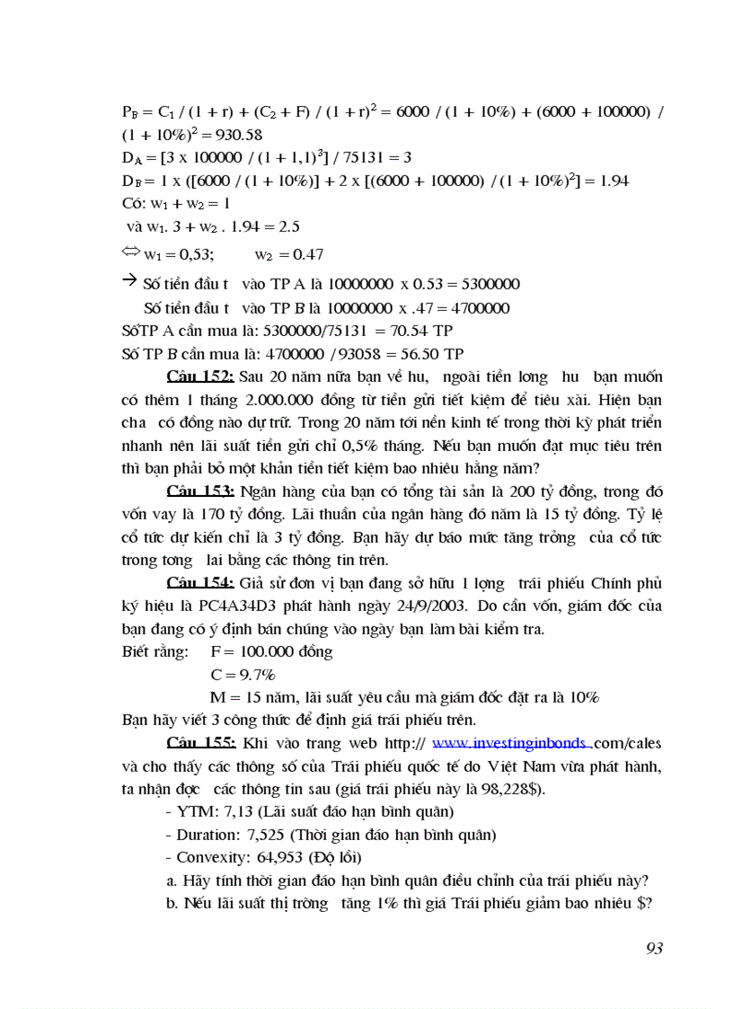image for page 200 câu hỏi trắc nghiệm phân tích và đầu tư chứng khoán