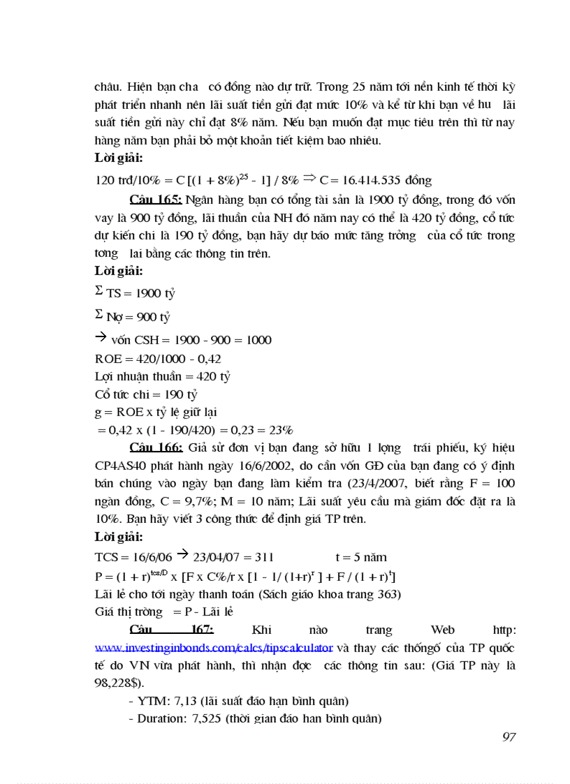 image for page 200 câu hỏi trắc nghiệm phân tích và đầu tư chứng khoán