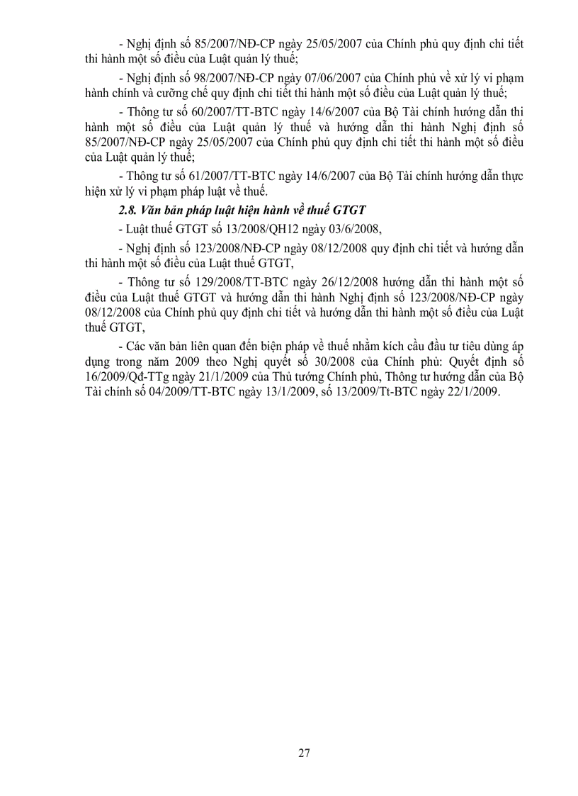 image for page Ôn thi CPA 2009 môn Thuế và quản lý thuế nâng cao