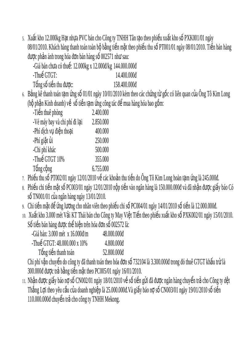 image for page Bài tập Kế toán tài chính Hình thức nhật ký chung