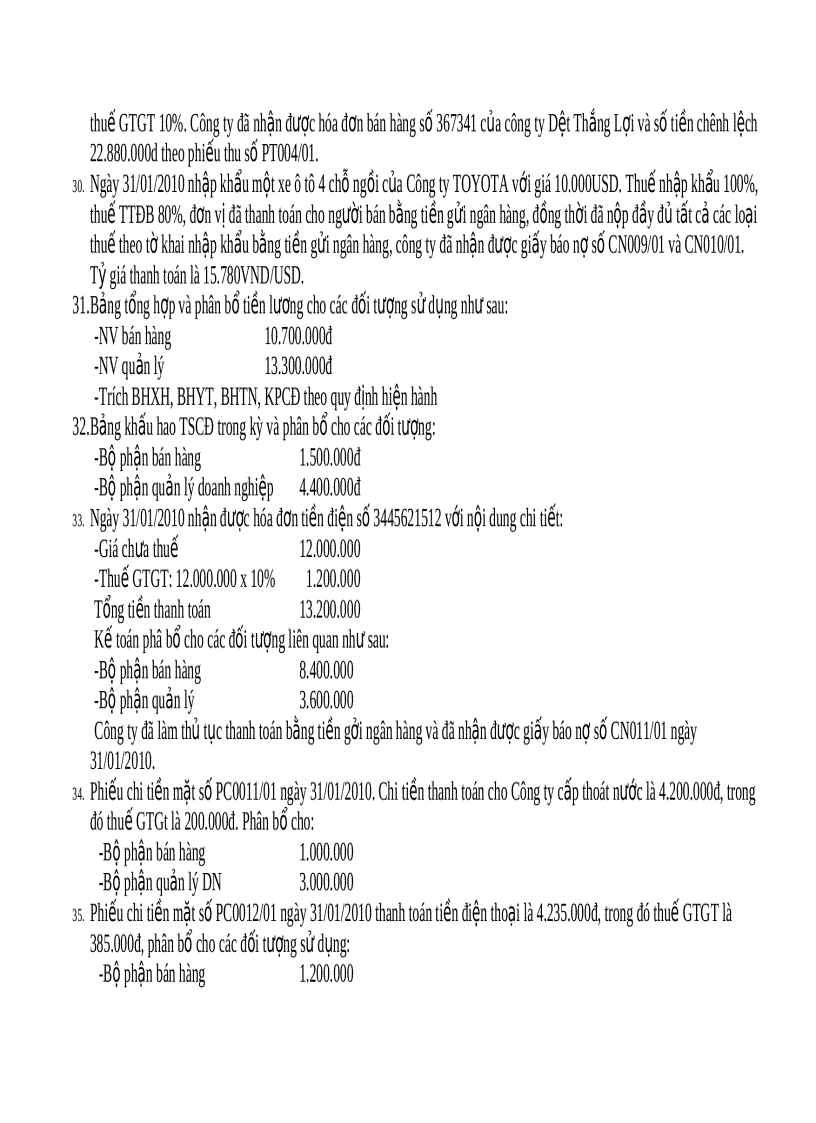 image for page Bài tập Kế toán tài chính Hình thức nhật ký chung