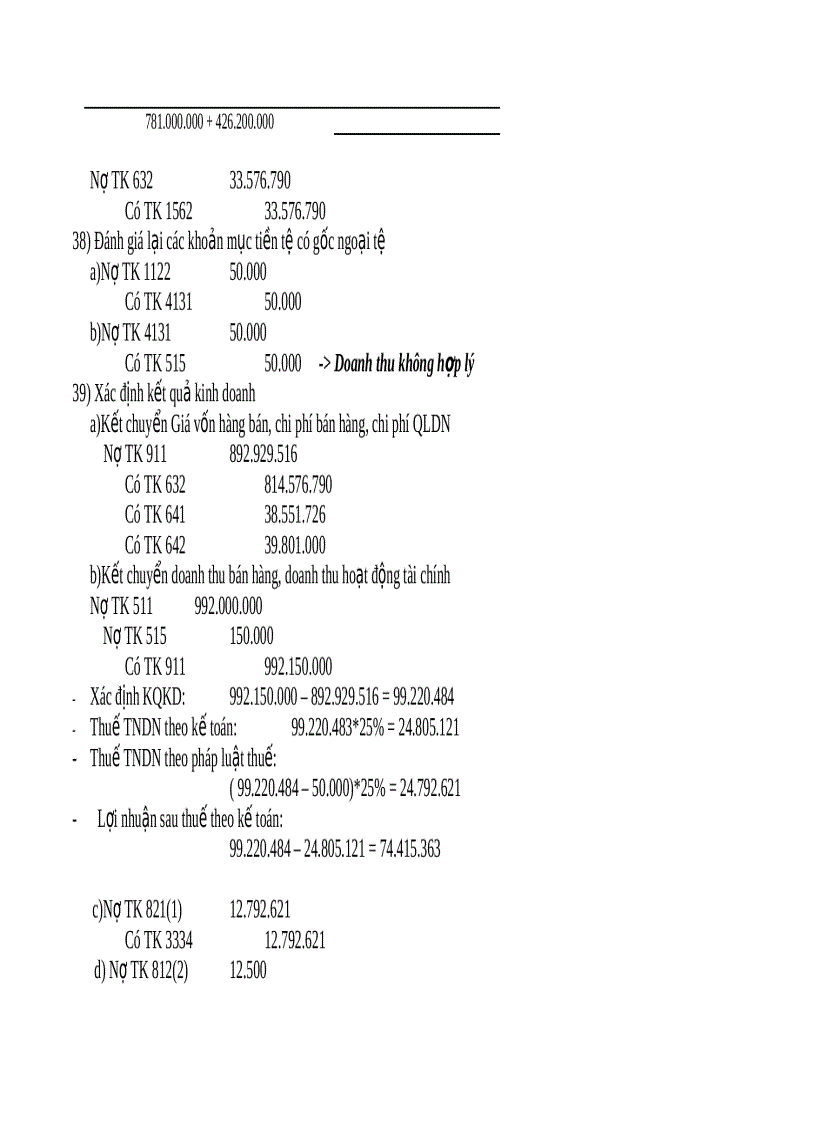 image for page Bài tập Kế toán tài chính Hình thức nhật ký chung