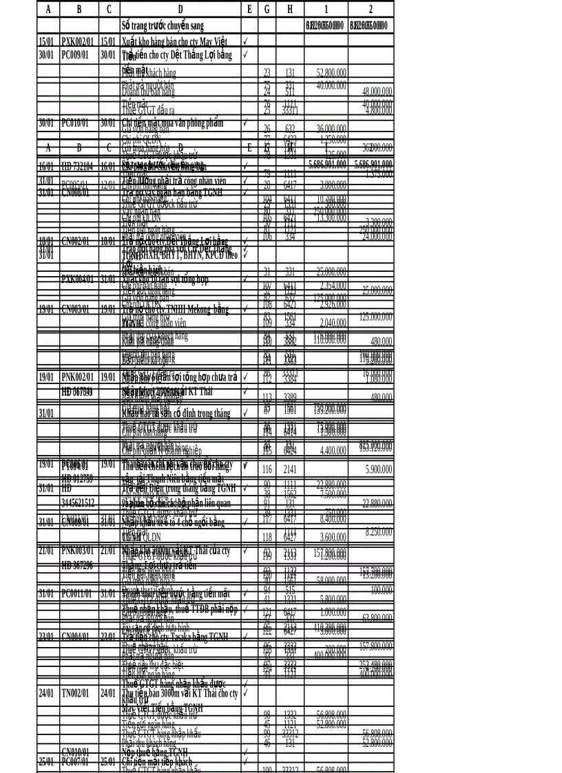 image for page Bài tập Kế toán tài chính Hình thức nhật ký chung