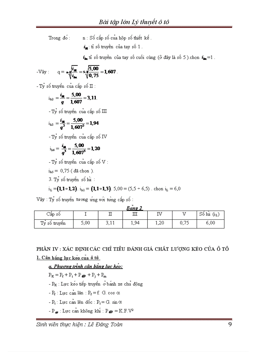 image for page Bài tập lớn môn Lí thuyết Ô tô