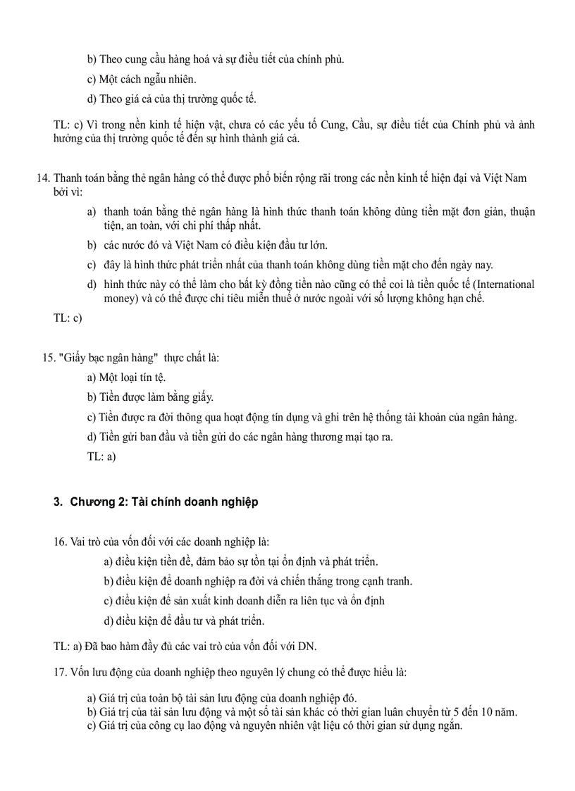 image for page Bộ đề thi hết môn lý thuyết tài chính tiền tệ cả đáp án
