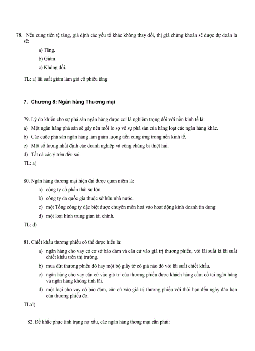 image for page Bộ đề thi hết môn lý thuyết tài chính tiền tệ cả đáp án