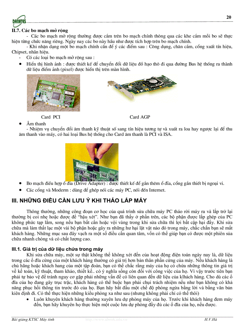 image for page Giáo trình phần cứng điện tử