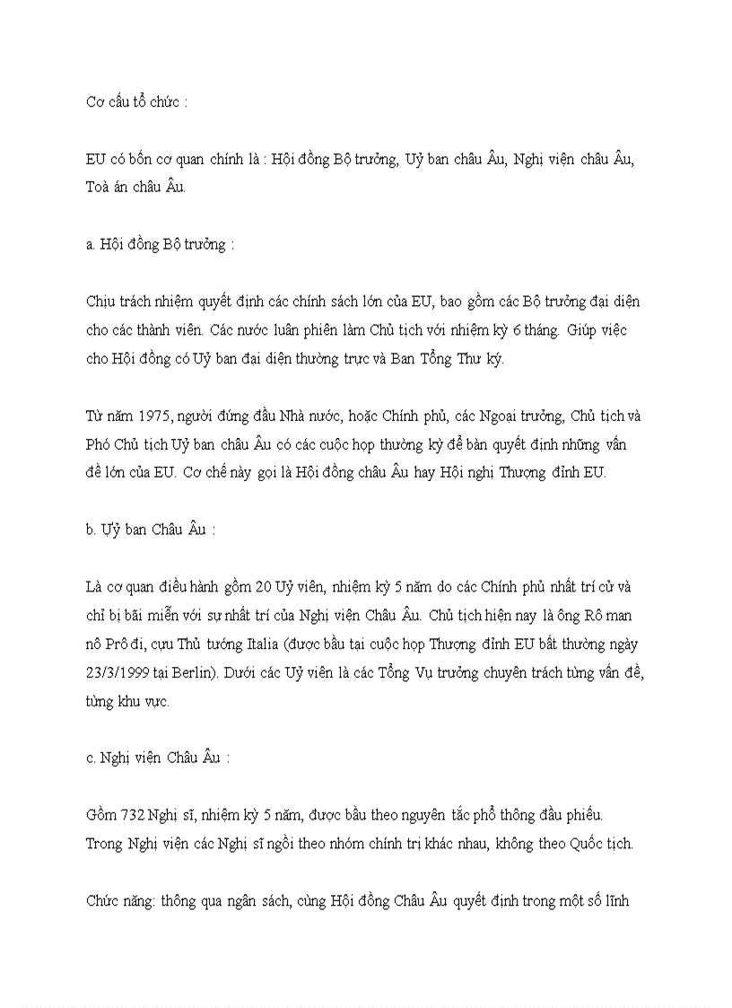 image for page Chính sách của liên minh tiền tệ Châu Âu 1