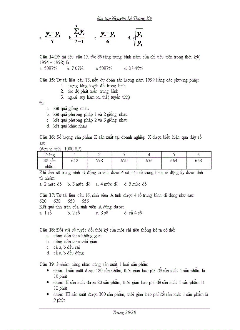 image for page Bài tập nguyên lý thống kê