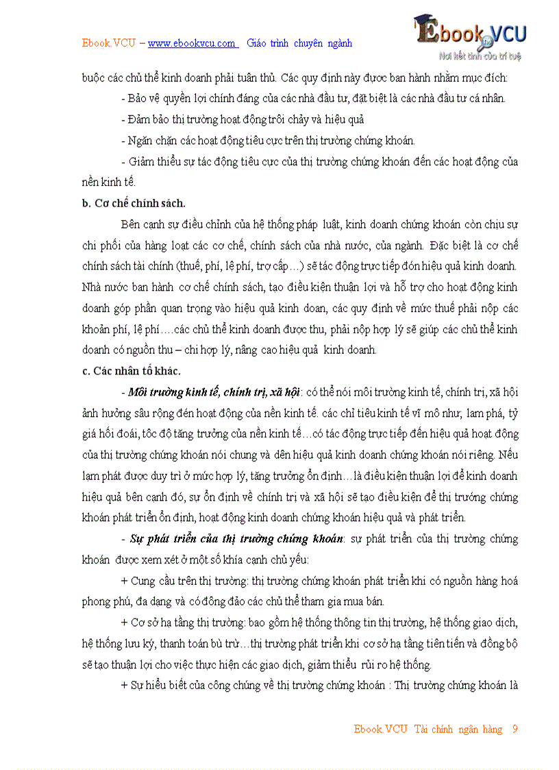 image for page Kinh doanh chứng khoán