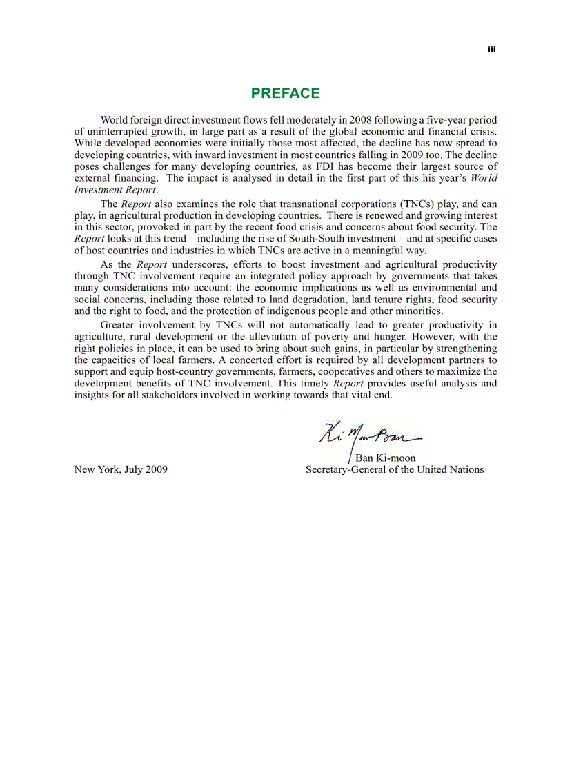 image for page Báo cáo đầu tư quốc tế năm 2009 World Invesment Report 2009