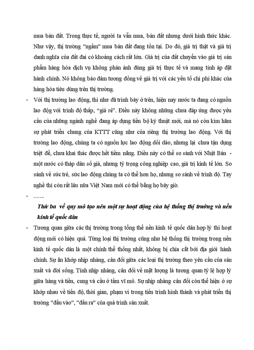 image for page Quá trình chuyển biến trong tư duy về chuyển nền Kinh tế chỉ huy sang nền kinh tế thị trường tại Việt Nam Thị trường Việt Nam hiện nay đã phát triển đồng bộ chưa Chứng minh