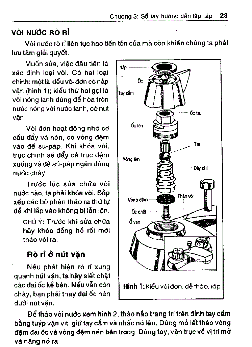 image for page Hướng dẫn lắp đặt và sửa chữa hệ thống nước dân dụng