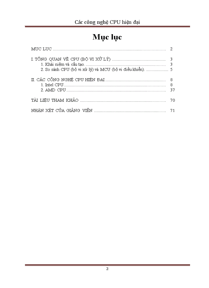 image for page Các công nghệ CPU hiện đại