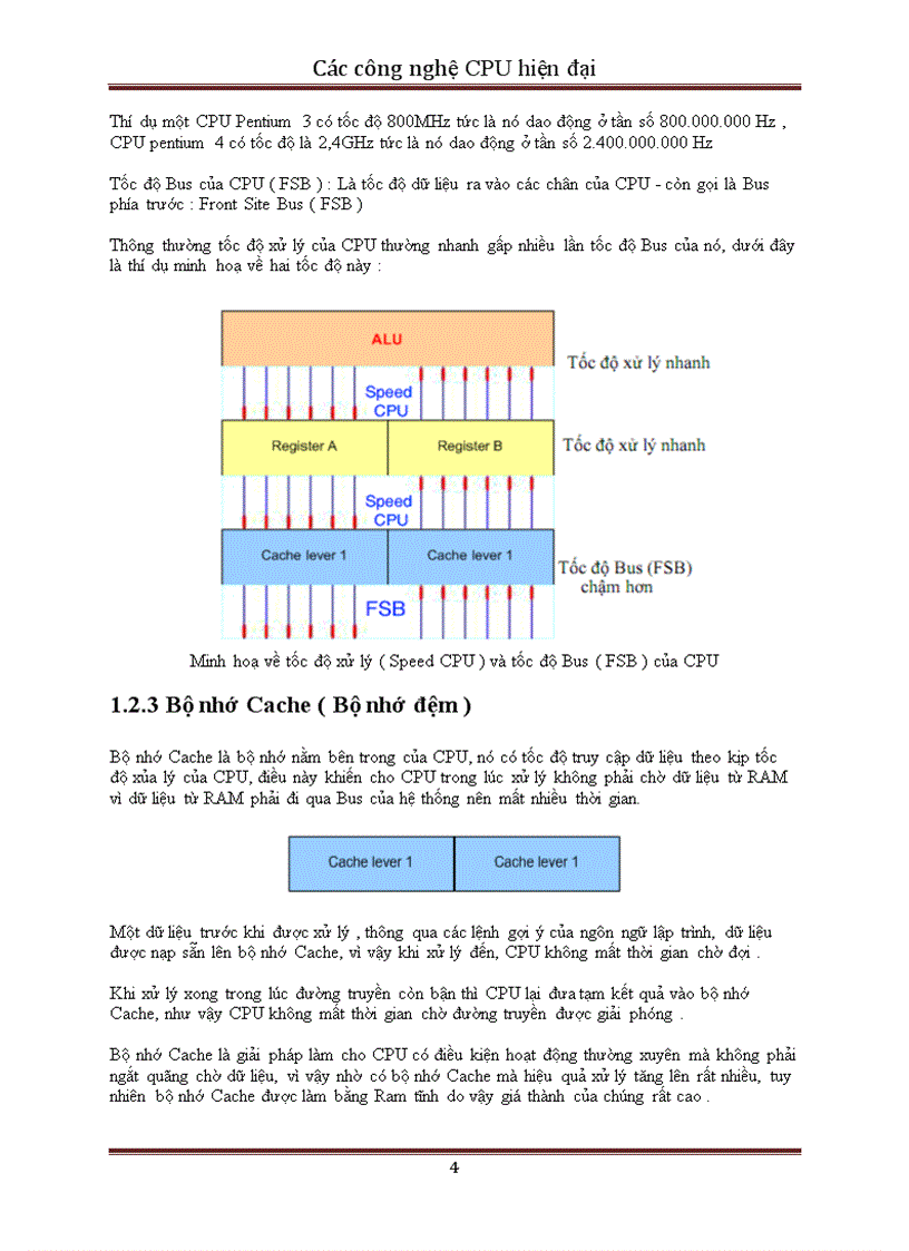image for page Các công nghệ CPU hiện đại
