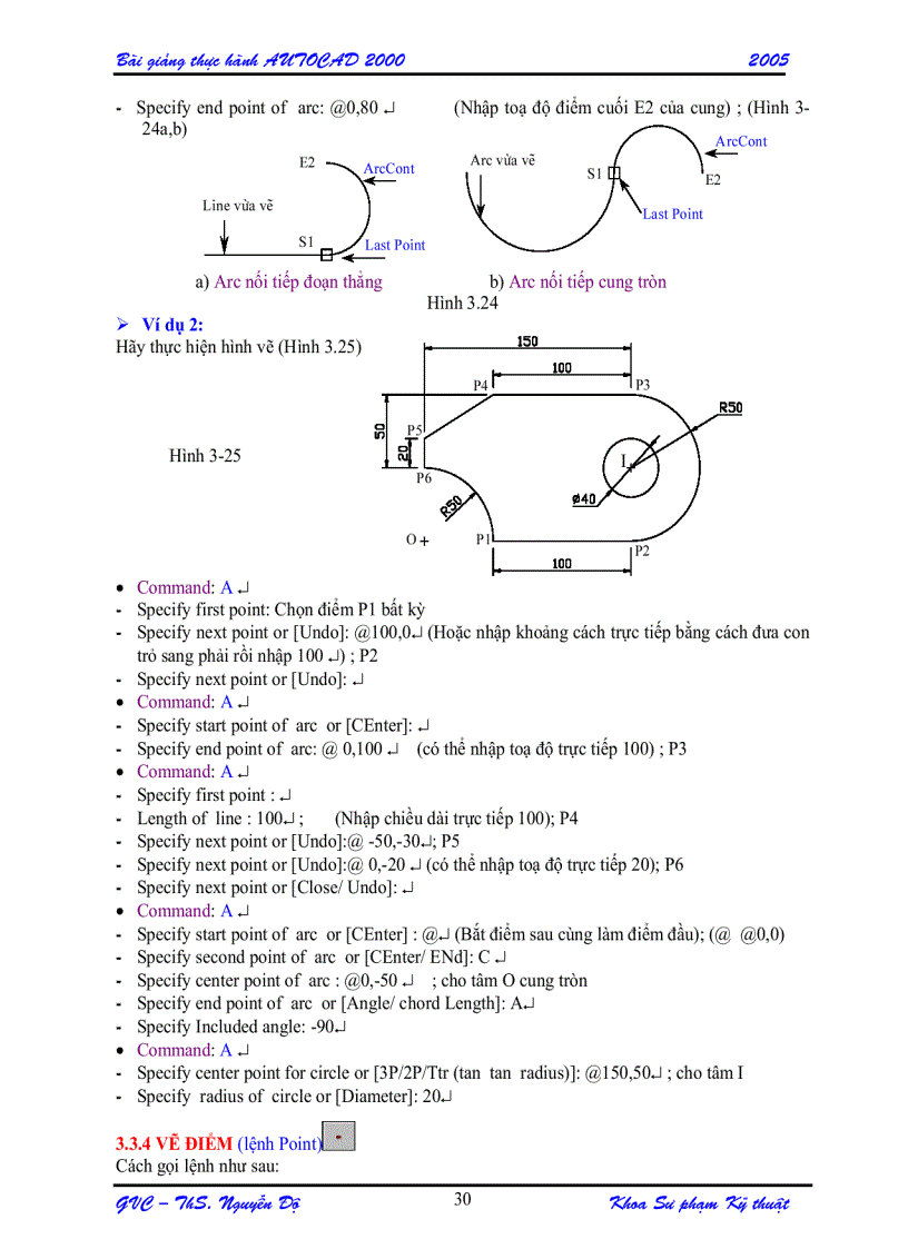 image for page Giáo trình bài giảng Autocad 2000 Đại Học Bách khoa