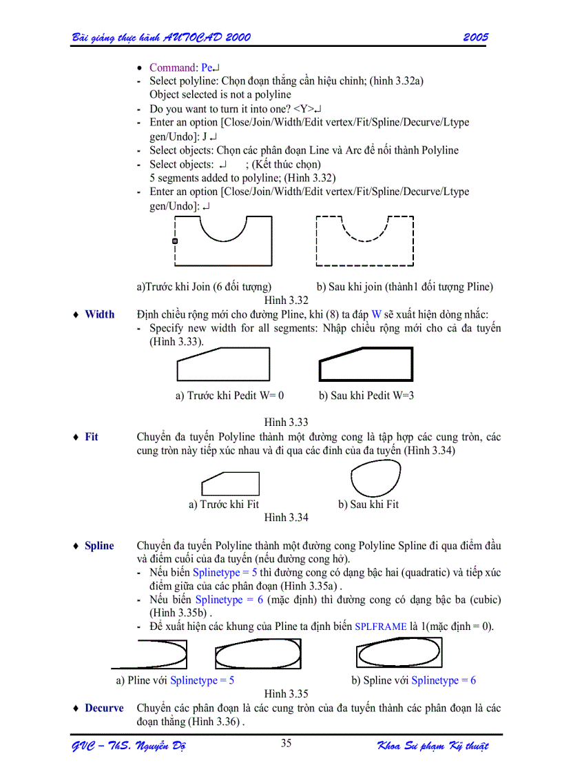 image for page Giáo trình bài giảng Autocad 2000 Đại Học Bách khoa