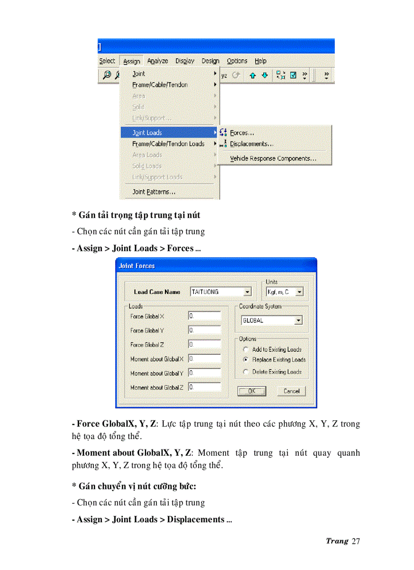 image for page Tài liệu hướng dẫn học SAP2000