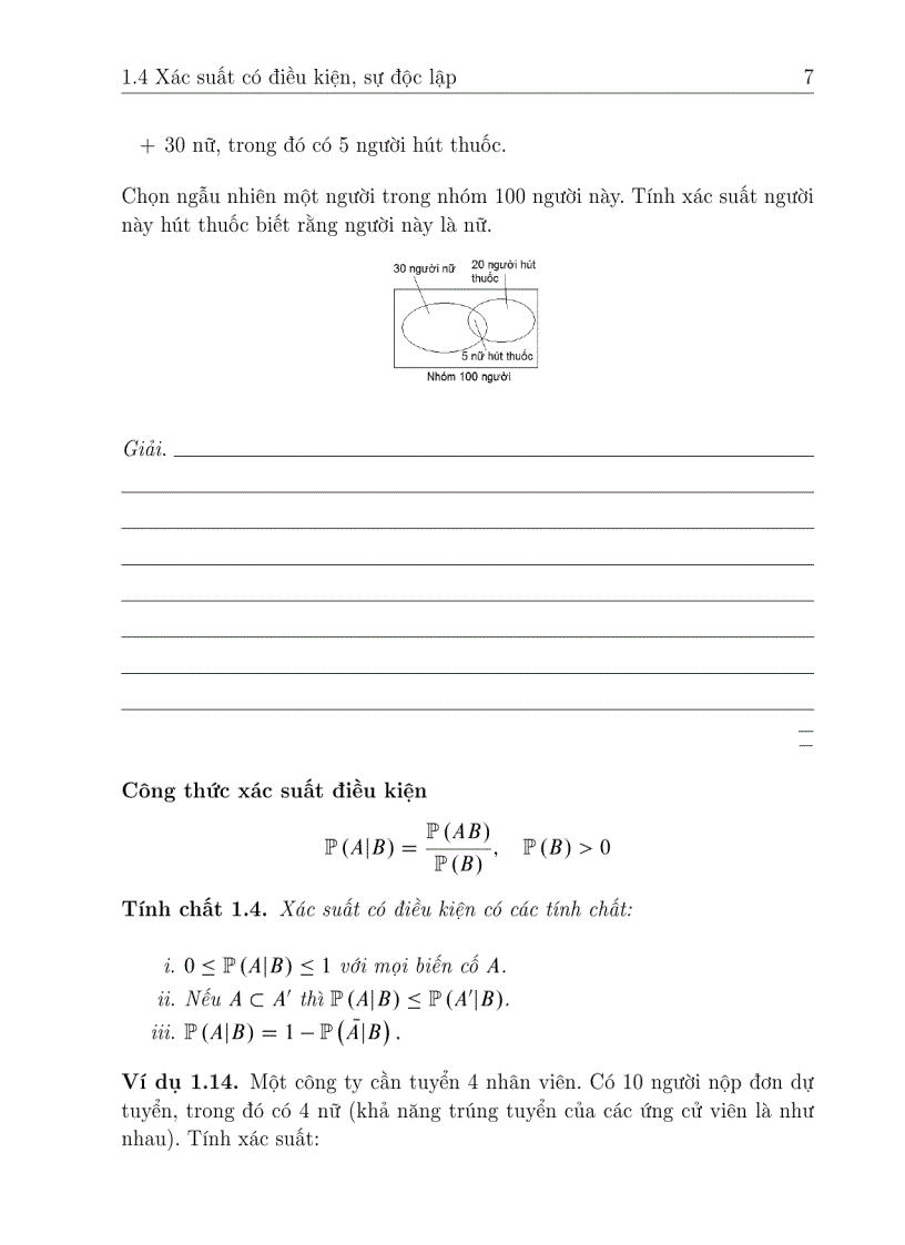 image for page Giáo trình Xác Suất Thống kê ĐH Công Nghiệp