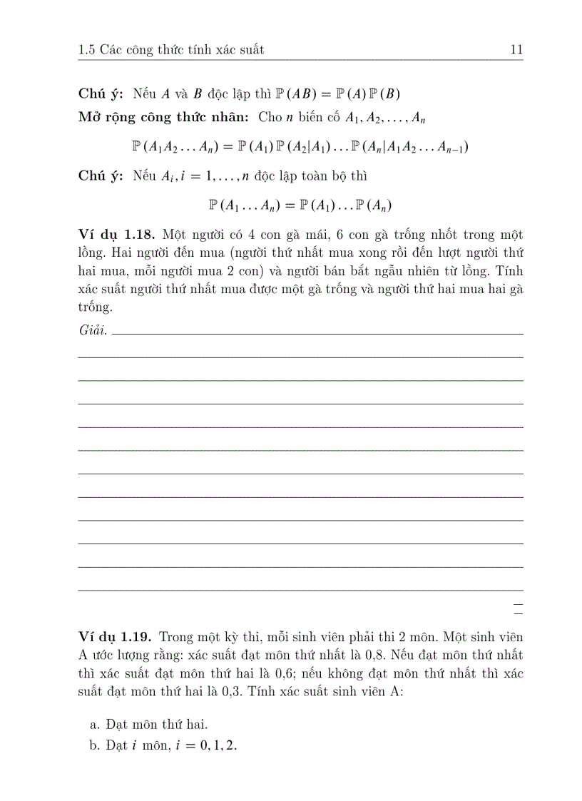 image for page Giáo trình Xác Suất Thống kê ĐH Công Nghiệp