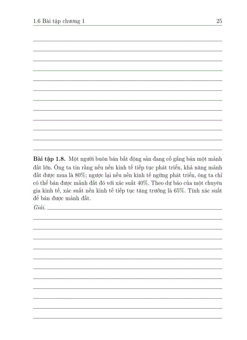 image for page Giáo trình Xác Suất Thống kê ĐH Công Nghiệp