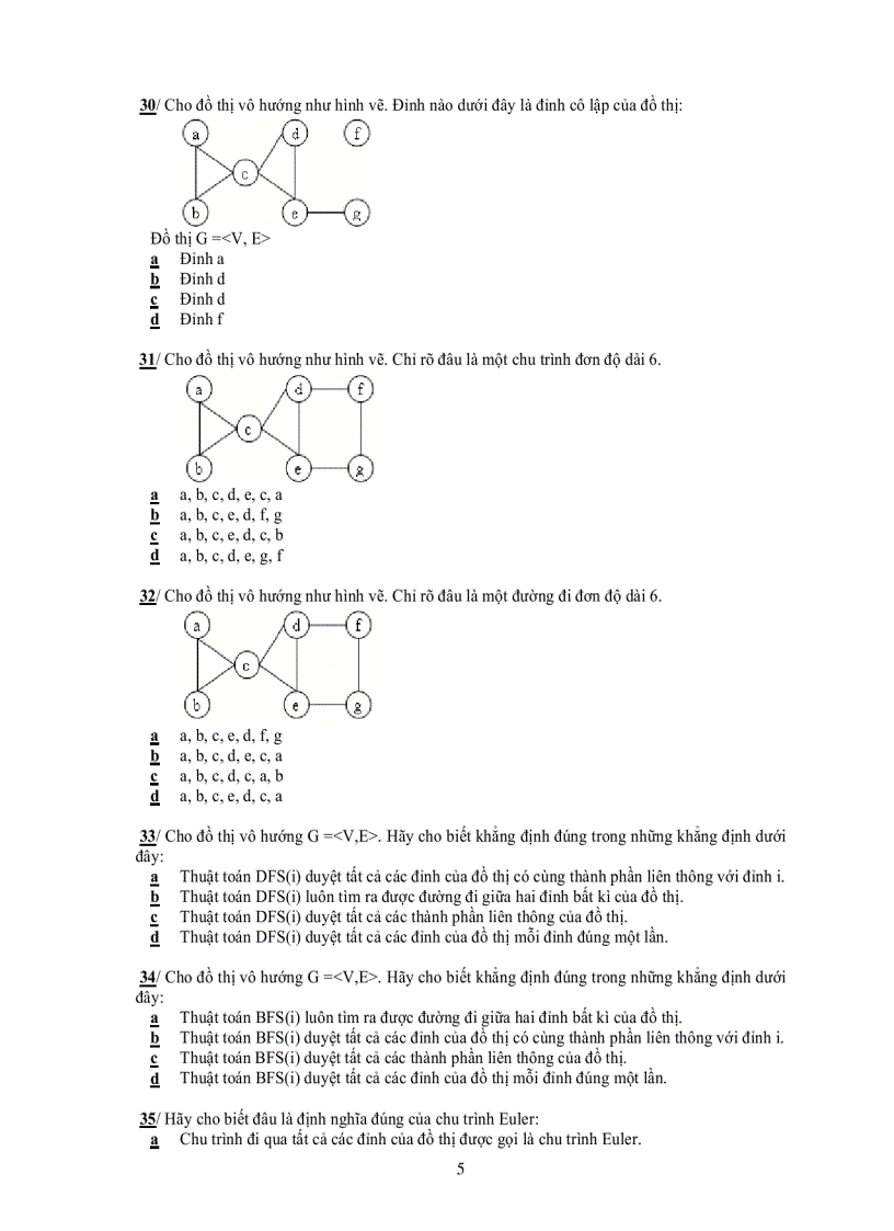 image for page Câu hỏi trắc nghiệm toán rời rạc 1 và 2 1