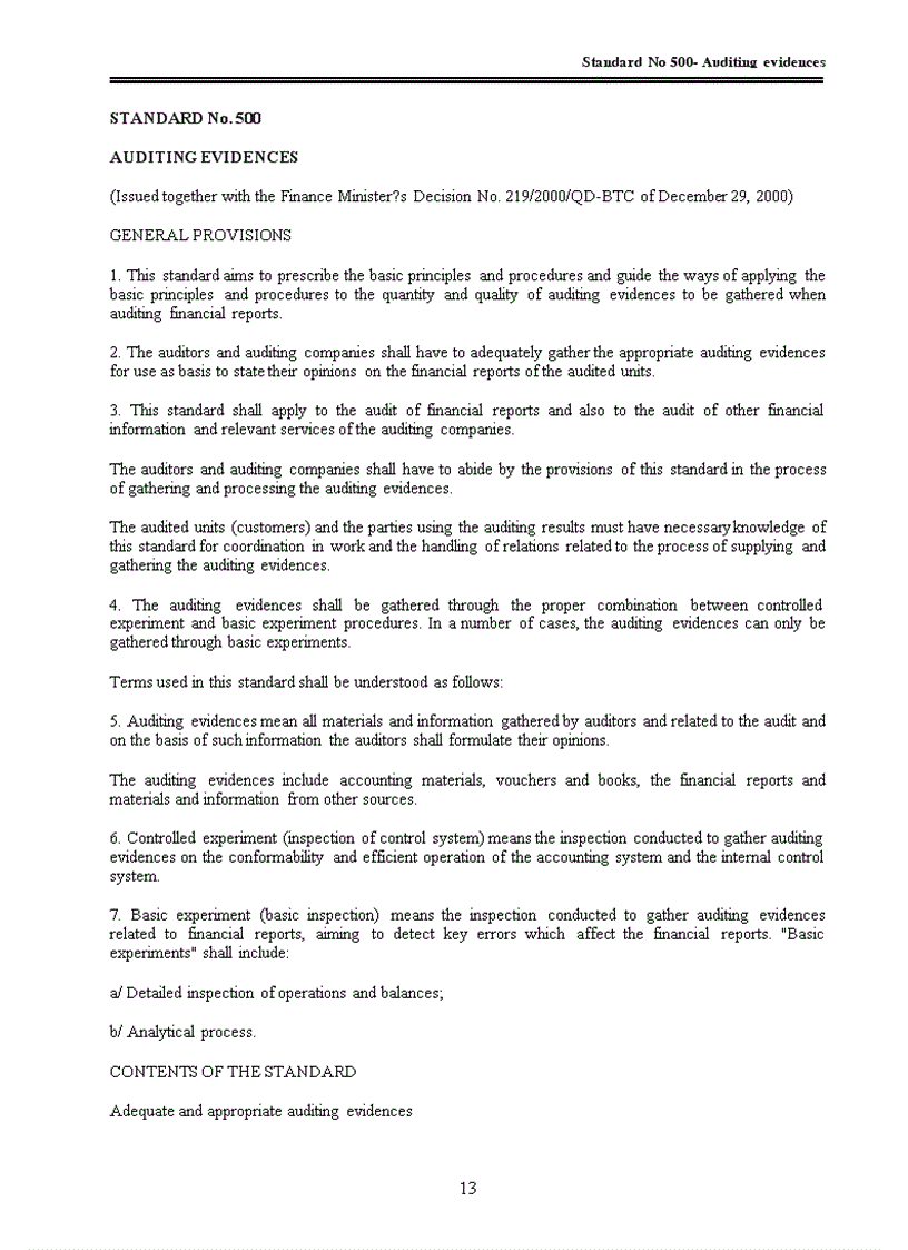 image for page VSA Hệ thống chuẩn mực kiểm toán Việt Nam bằng tiếng Anh