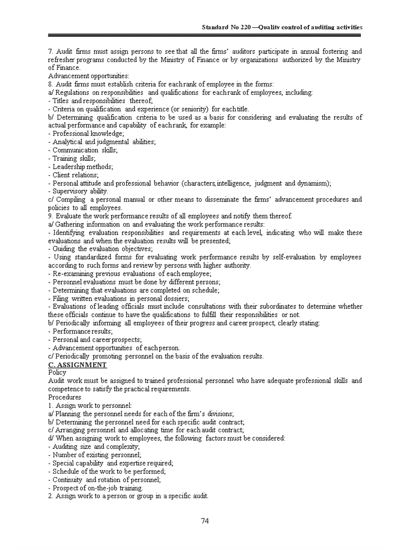 image for page VSA Hệ thống chuẩn mực kiểm toán Việt Nam bằng tiếng Anh