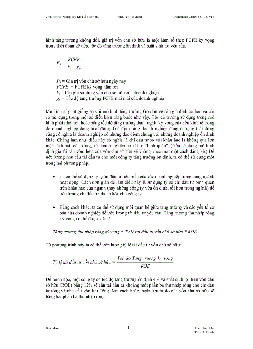 image for page Chương trình Giảng dạy Kinh tế Fulbright Niên khoá 2007 2008 Phân tích Tài Chính