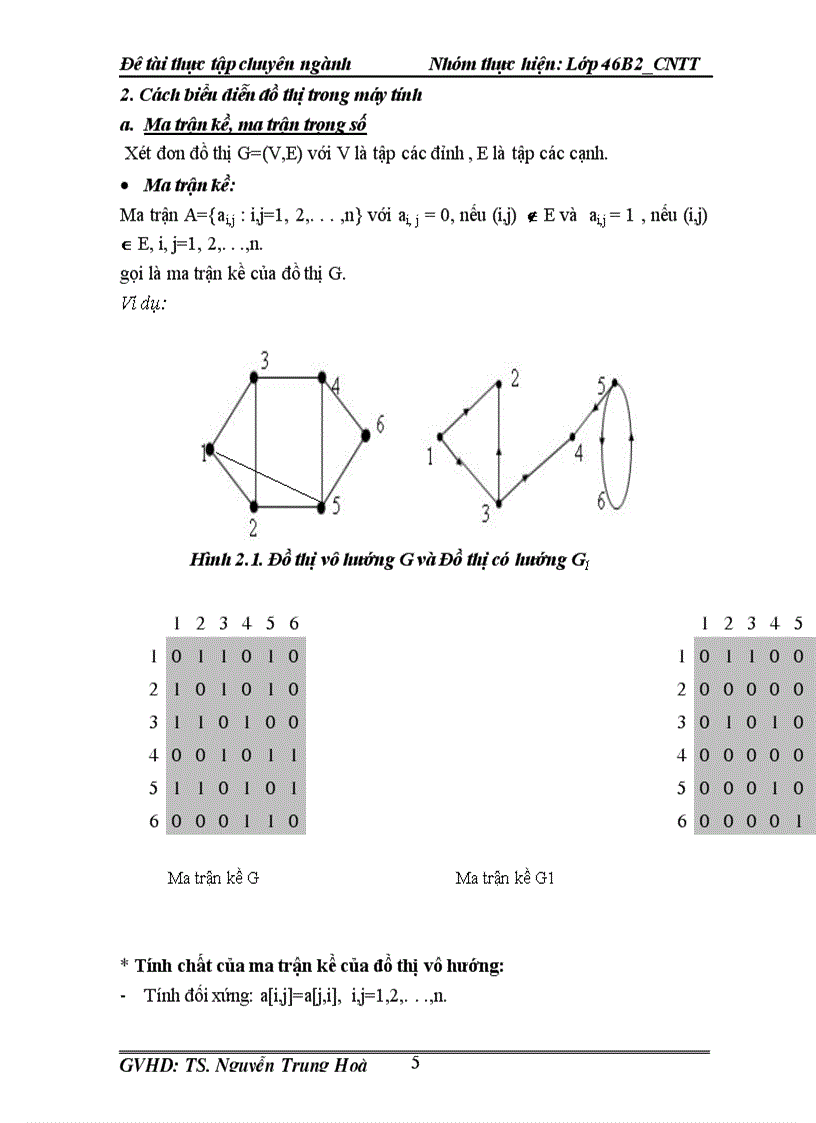image for page Báo cáo thực tập Lý thuyết đồ thị trong toán học