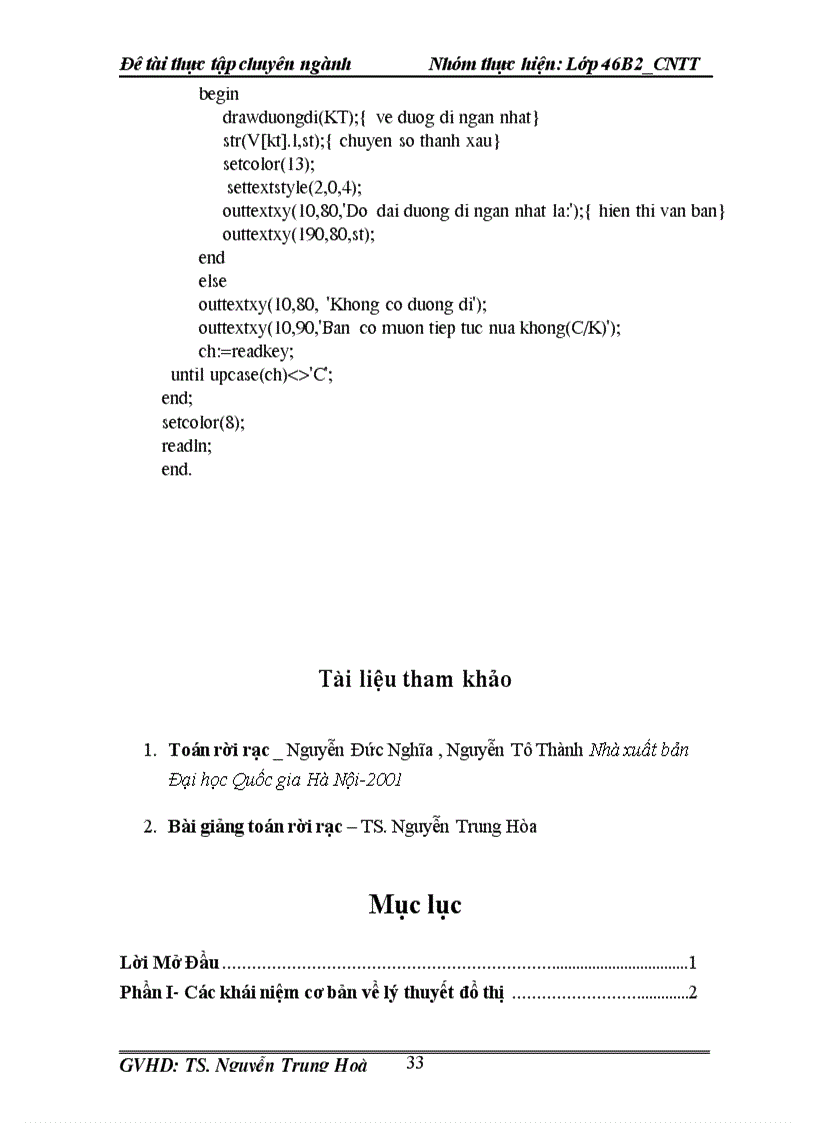 image for page Báo cáo thực tập Lý thuyết đồ thị trong toán học