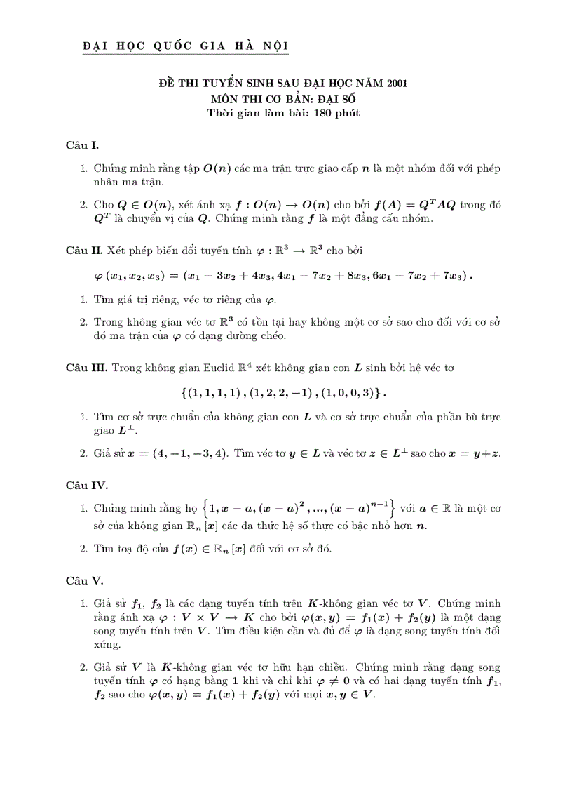 image for page Đề thi cao học toán từ 1998 đến 2008