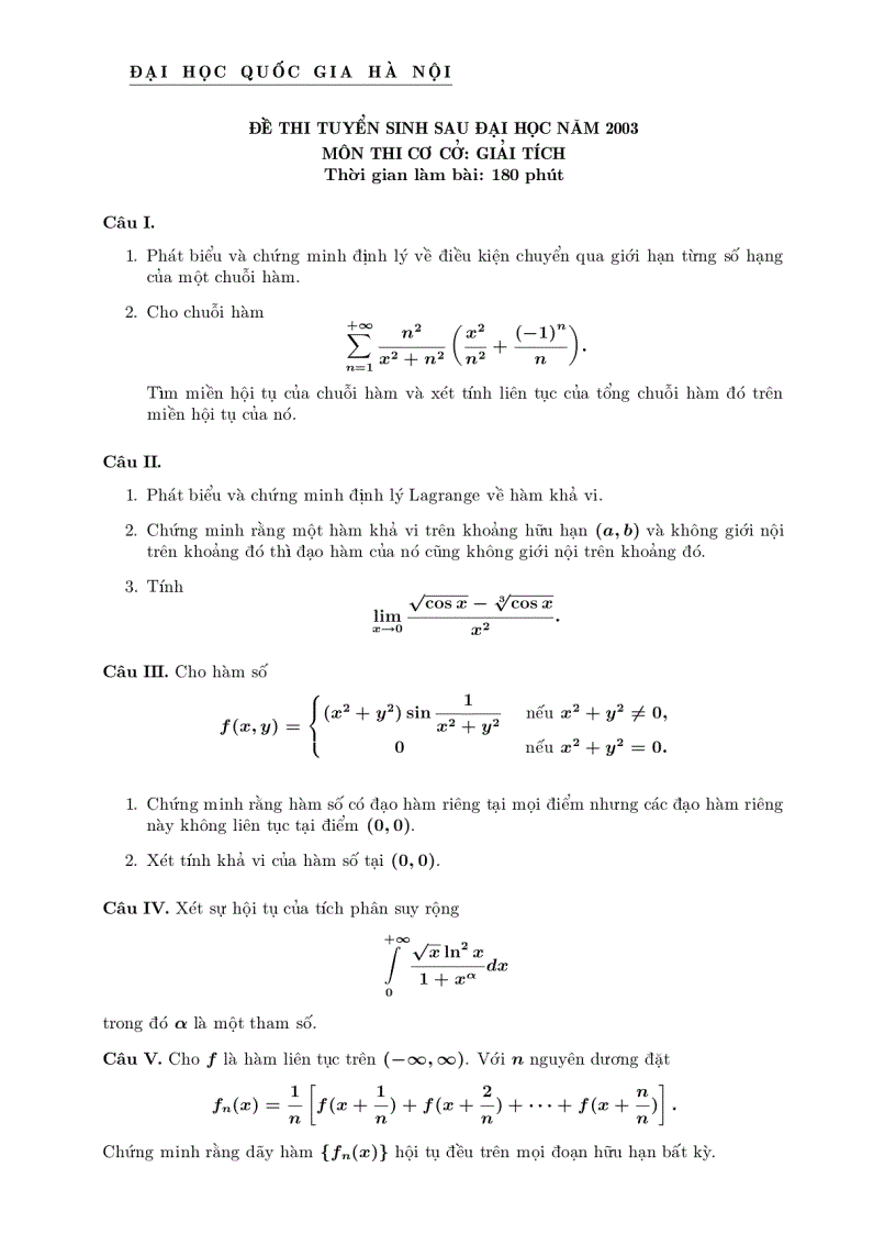 image for page Đề thi cao học toán từ 1998 đến 2008