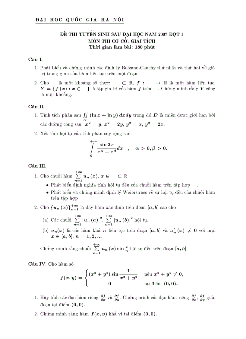 image for page Đề thi cao học toán từ 1998 đến 2008