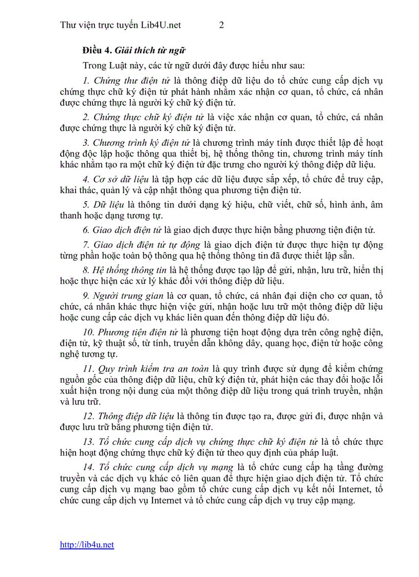 image for page Luật giao dịch điện tử 2005